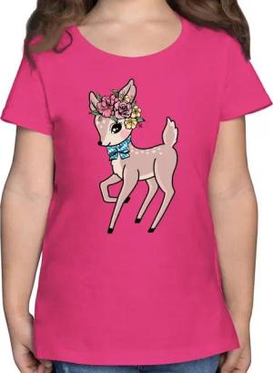 Shirtracer T-Shirt Reh Rehkitz Mode für Oktoberfest Kinder Outfit