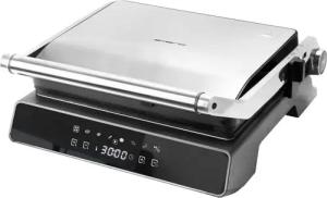 Emerio Kontaktgrill CG-130860.1 silber Edelstahl B/H/T: ca. 34,6x34x15 cm