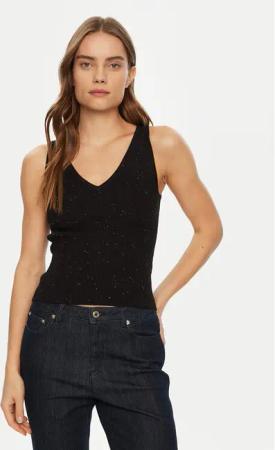 Guess Top W5RR18 Z34O0 Schwarz Regular Fit