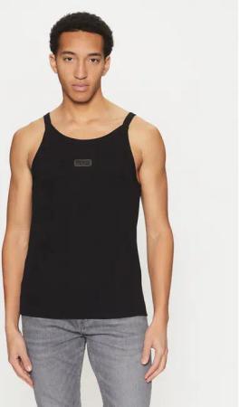 Versace Jeans Couture T-Shirt 78GAH614 Schwarz Regular Fit