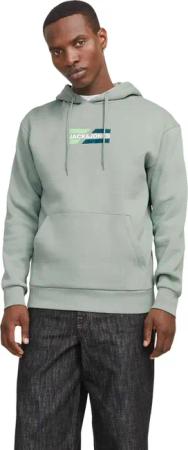 Jack & Jones Herren Hoodie Kapuzenpullover JJECORP GRAPHIC - Regular Fit