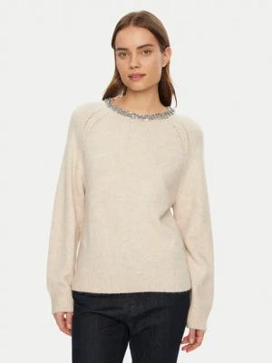 Morgan Pullover 242-MPERLE Beige Regular Fit
