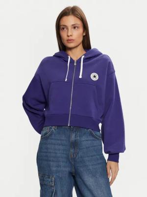 Converse Sweatshirt Retro 10026150-A08 Blau Loose Fit