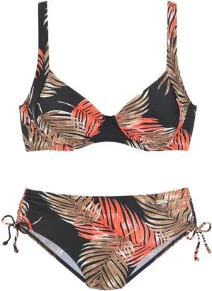 LASCANA Bügel-Bikini mit plakativem Blätter-Print