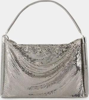 Paco Rabanne Crossbody Bags - Purse - Rabanne - Metal - Silver - für Damen