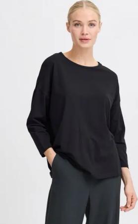 b.young Longsleeve BYPAMILA MID SLEEVE TSHIRT klassisches Langarmshirt