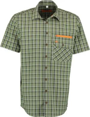 Tom Collins Outdoorhemd Rojad Herren Kurzarm Jagdhemd mit Hirsch-Stickerei auf der Brusttasche