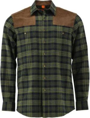 Tom Collins Outdoorhemd Folohu Herren Langarm Jagdhemd mit TC-Stickerei auf der Brusttasche