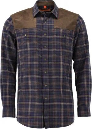Tom Collins Outdoorhemd Folohu Herren Langarm Jagdhemd mit TC-Stickerei auf der Brusttasche
