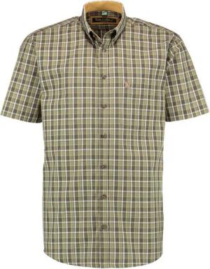 Tom Collins Outdoorhemd Nismovi Herren Kurzarm Jagdhemd mit Wildsau-Stickerei auf der Brusttasche
