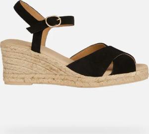 GEOX Schuhe Gelsa Low Dame Schwarz