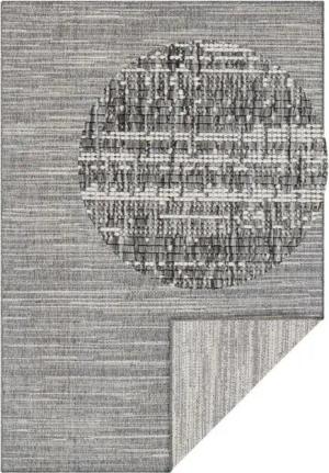 ELLE DECORATION Teppich Mèlange Wendeteppich, rechteckig, Höhe: 5 mm, Flachgewebe, In-& Outdoor, Modern, beidseitig, Balkon, Wohnzimmer