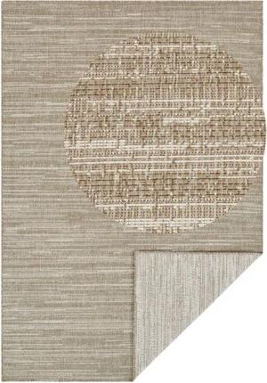 ELLE DECORATION Teppich Mèlange Wendeteppich, rechteckig, Höhe: 5 mm, Flachgewebe, In-& Outdoor, Modern, beidseitig, Balkon, Wohnzimmer
