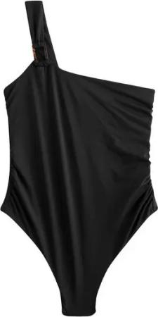 Next Badeanzug One-Shoulder-Badeanzug, Umstandsmode (1-St)