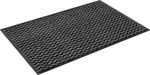 wash+dry by Kleen-Tex Fußmatte "Duo Pepper", rechteckig, 9 mm Höhe, Schmutzfangmatte, rutschhemmend, In- und Outdoor geeignet, waschbar