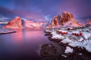 Papermoon Fototapete "Photo-Art DAVID MARTIN CASTAN, NORWEGEN FJORD"