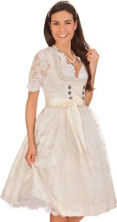 MarJo Dirndl Midi Dirndl 2tlg. - PENKA - creme