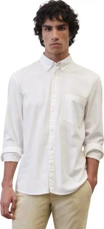 Marc O'Polo Hemd B21 7242 42414 Écru Regular Fit