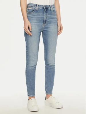 Calvin Klein Jeans Jeans J20J224486 Himmelblau Super Skinny Fit