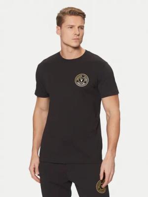 Versace Jeans Couture T-Shirt 78GAHT00 Schwarz Regular Fit