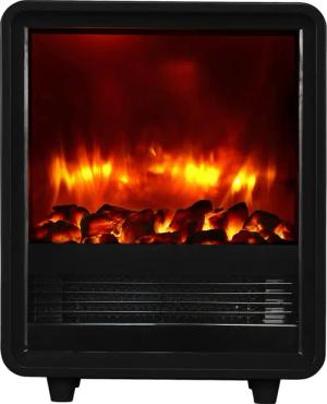 Balderia Elektrischer-Kamin schwarz B/H/L: ca. 17,5x37,5x30 cm