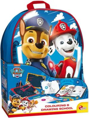Lisciani Kreativset Paw Patrol Mal- und Zeichenschule mit Rucksack