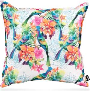 H.O.C.K. Dekokissen "Paradise 1", mit Vögeln und Blumen, Kissenhülle mit Füllung, 1 Stück
