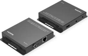 ROLINE HDMI Verlängerung Audio- & Video-Adapter, über IP, 4K30Hz, 120m, mit IR