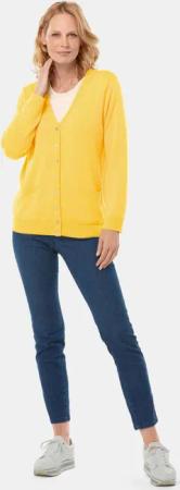 Strickjacke - gelb - Gr. 22 von Goldner Fashion