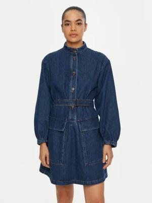 Weekend Max Mara Jeanskleid Euro 2515221021 Dunkelblau Relaxed Fit