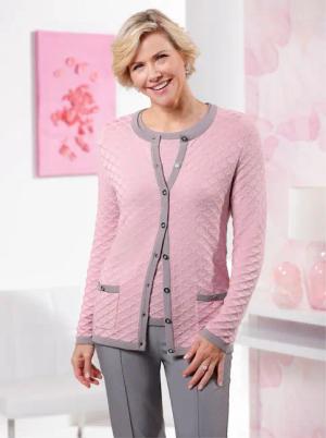 Feinstrickjacke