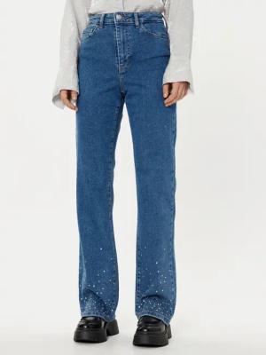 Pieces Jeans 17153496 Blau Straight Fit
