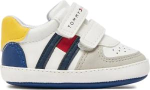 Tommy Hilfiger Sneakers Flag Low Sneaker T0B9-33830-1755 Weiß