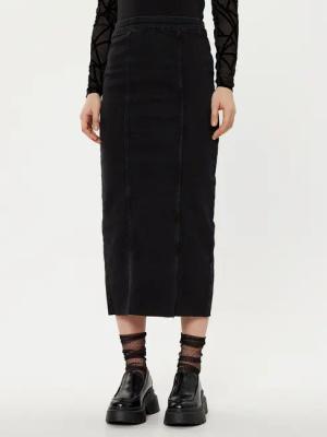 Vero Moda Jeansrock Medusa 10321775 Schwarz Regular Fit