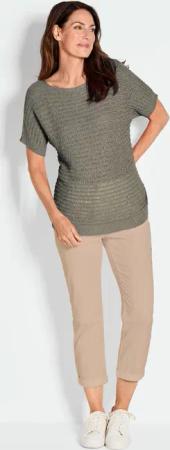 Pullover - khaki - Gr. 21 von Goldner Fashion