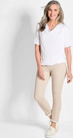 Shirt - weiß - Gr. 24 von Goldner Fashion