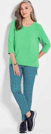 Shirtpullover - grün - Gr. 46 von Goldner Fashion