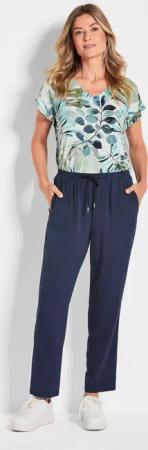 Karottenhose SARA - marine - Gr. 20 von Goldner Fashion