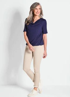 Shirt - marine - Gr. 25 von Goldner Fashion