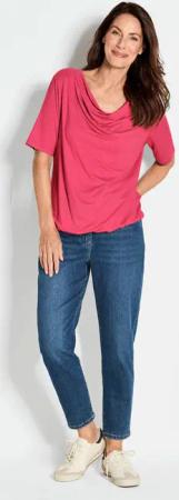 Shirt - koralle - Gr. 25 von Goldner Fashion