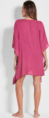 Kaftanbluse - pink - Gr. L von Goldner Fashion