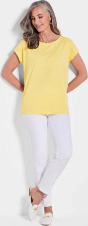 Shirt - gelb - Gr. 20 von Goldner Fashion