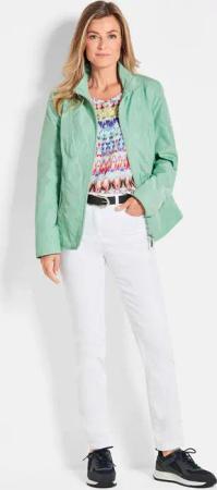 Modische Übergangsjacke - mint - Gr. 46 von Goldner Fashion