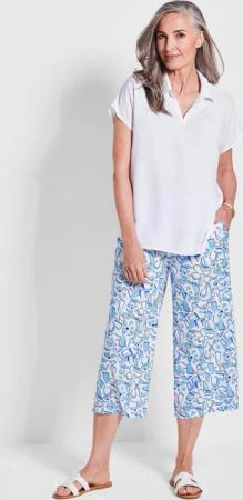 Schlupfbluse - weiß - Gr. 54 von Goldner Fashion