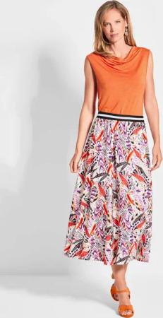Druckrock im Ethno-Dessin - bunt / gemustert - Gr. 25 von Goldner Fashion
