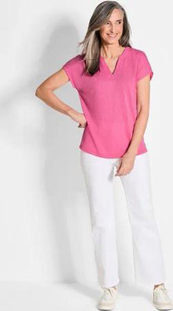 Shirt - pink - Gr. 22 von Goldner Fashion