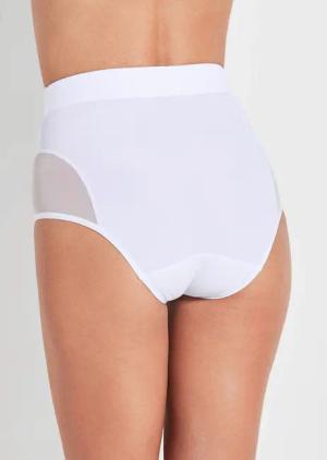 Miederhose mit Bauchweg-Effekt - weiß - Gr. 90 von Goldner Fashion