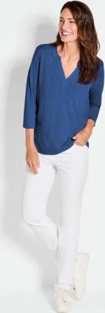 Shirt - royalblau - Gr. 25 von Goldner Fashion
