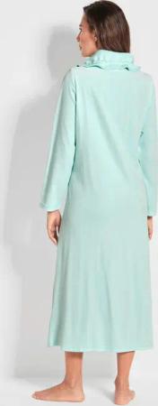 Nicki-Hausmantel - mint - Gr. 19 von Goldner Fashion
