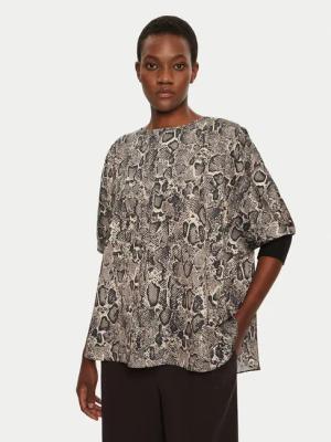 JOOP! Bluse Bine 10018881 30044813 Grau Regular Fit